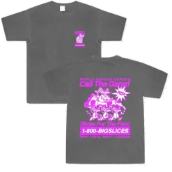 World Famous Gordos 'Call The Gang' Vintage Washed Tee - Black