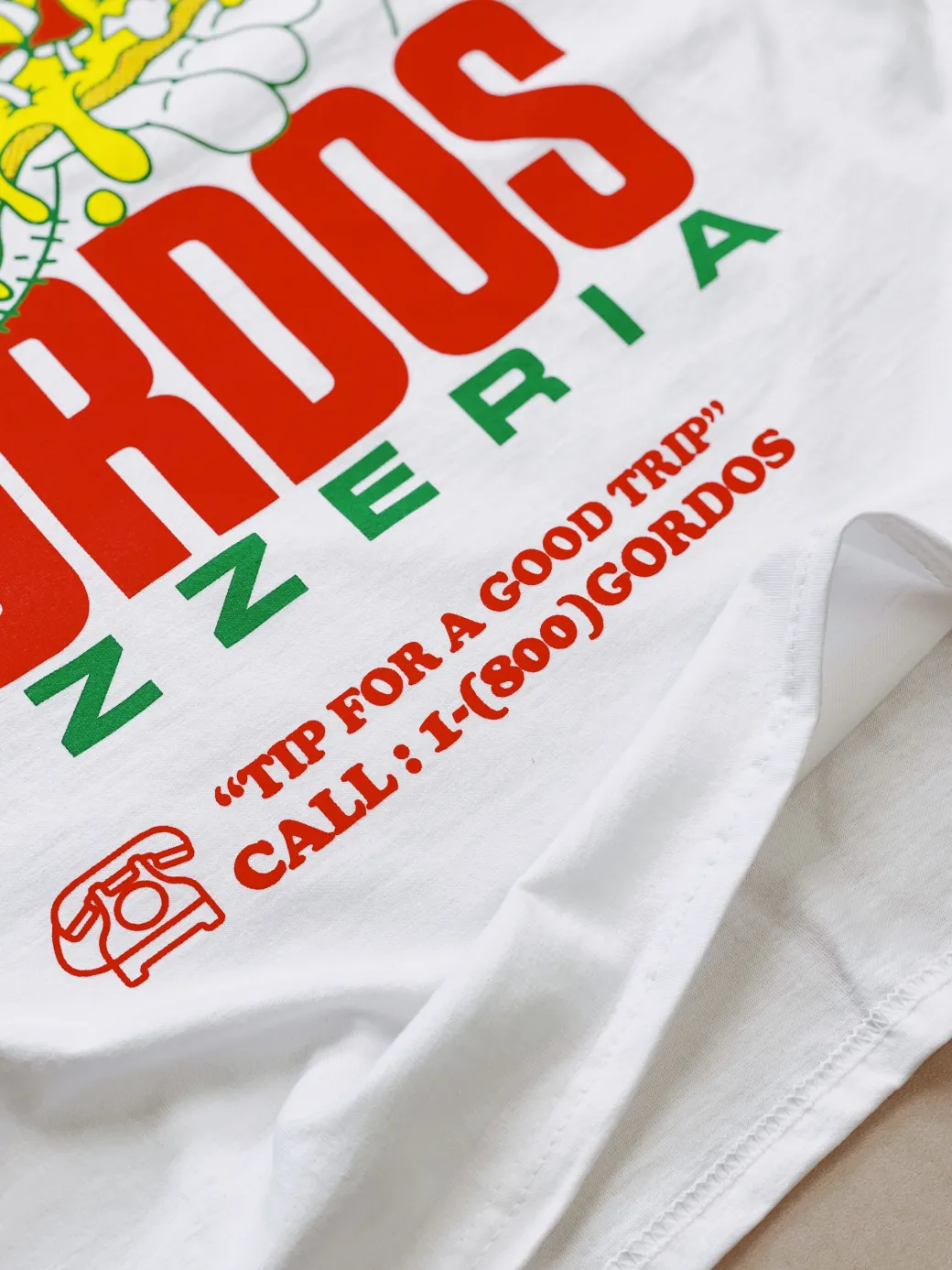 World Famous Gordos 'Good Trip' Tee - White