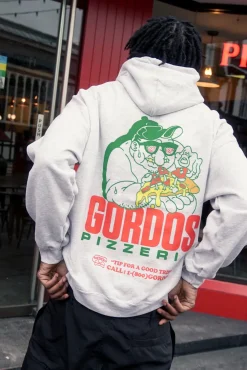 World Famous Gordos 'Good Trip' Hoodie - Ash Grey