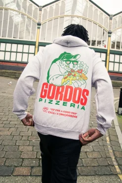 World Famous Gordos 'Good Trip' Hoodie - Ash Grey