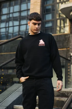 World Famous Gordos 'Gordos' Sweater - Black