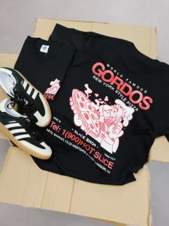 World Famous Gordos 'Gordos' Tee - Black