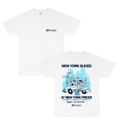 World Famous Gordos 'NYC Slices' Tee - White