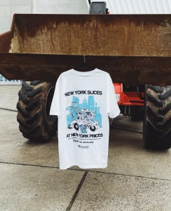 World Famous Gordos 'NYC Slices' Tee - White