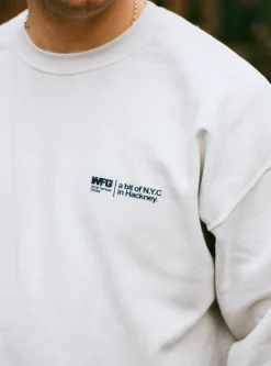 World Famous Gordos 'NYC Slices' Washed Sweater - Grey