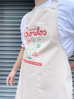 World Famous Gordos x Hephee 'World Famous' Apron - Natural