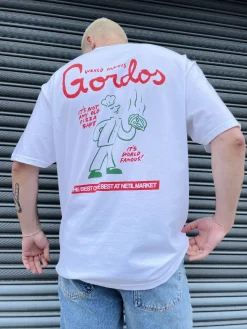 World Famous Gordos x Hephee 'World Famous' Tee - White