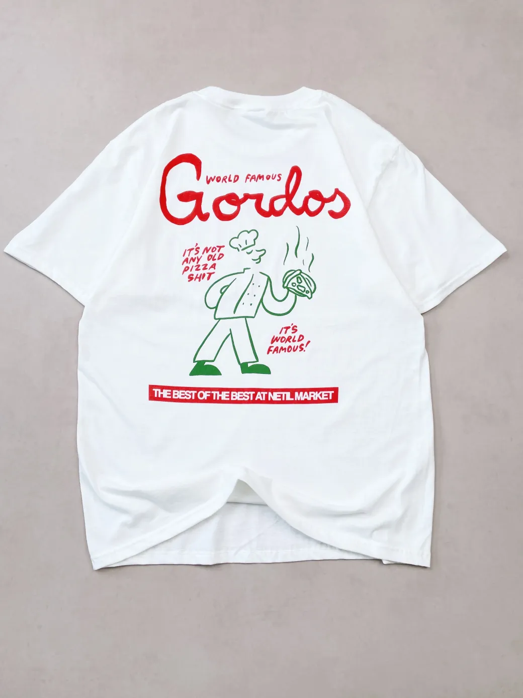 World Famous Gordos x Hephee 'World Famous' Tee - White