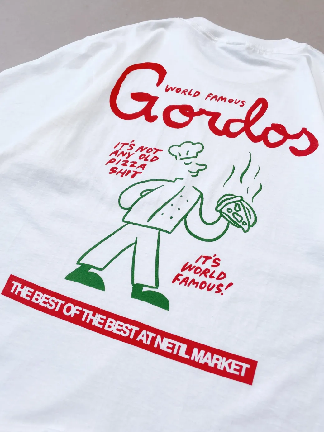 World Famous Gordos x Hephee 'World Famous' Tee - White