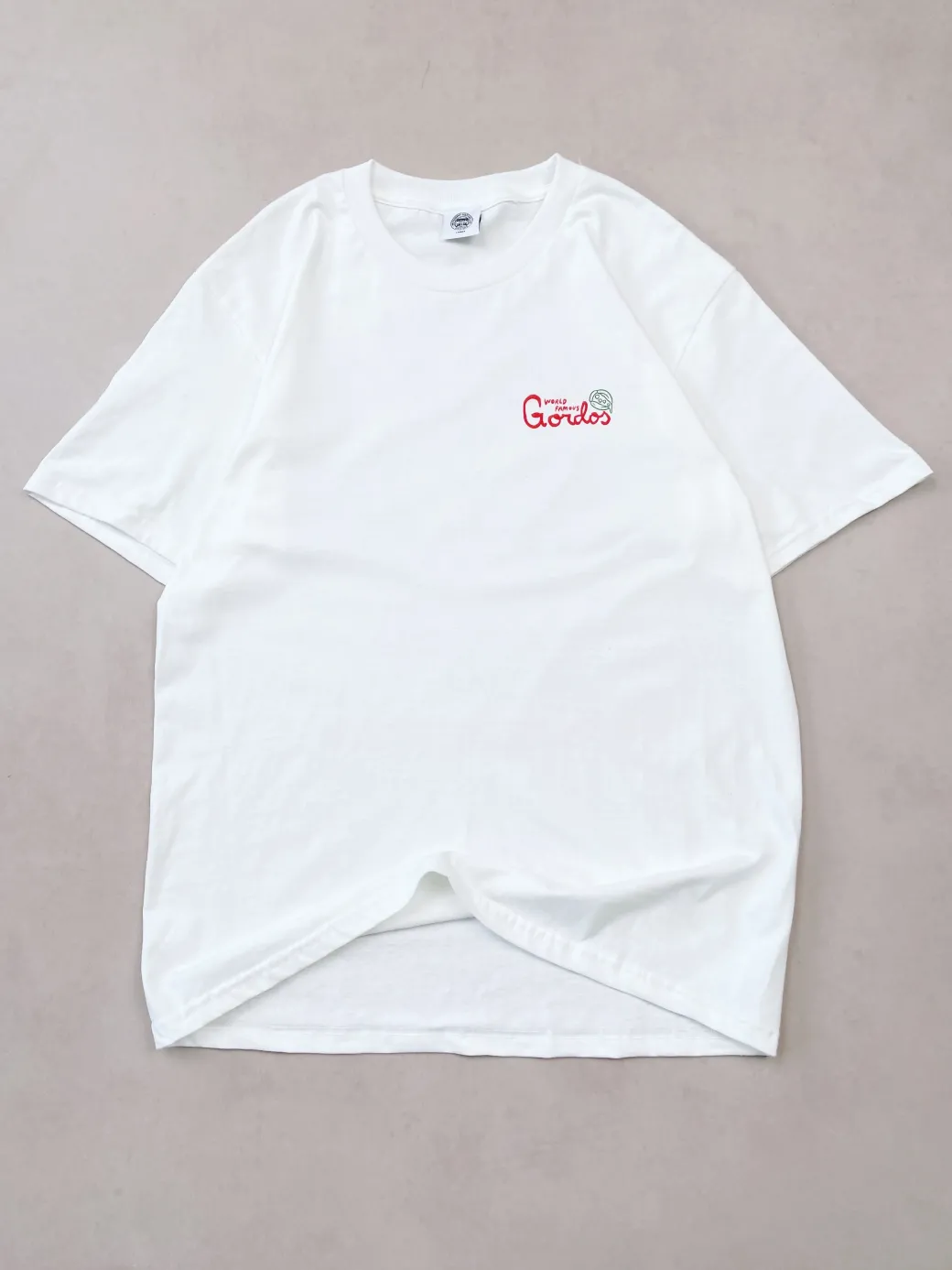World Famous Gordos x Hephee 'World Famous' Tee - White