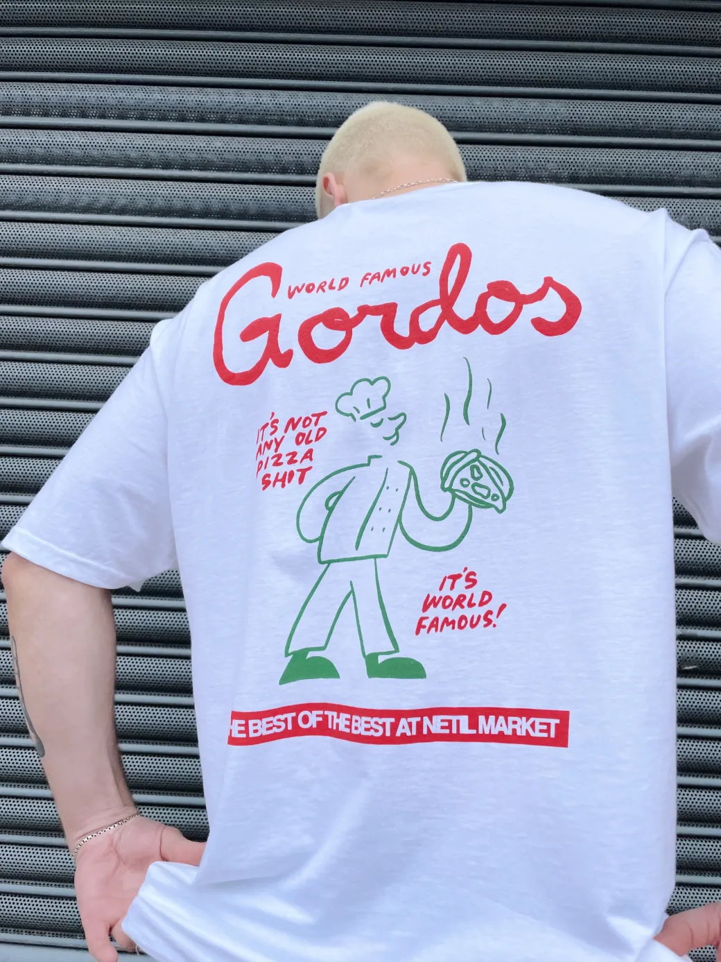 World Famous Gordos x Hephee 'World Famous' Tee - White