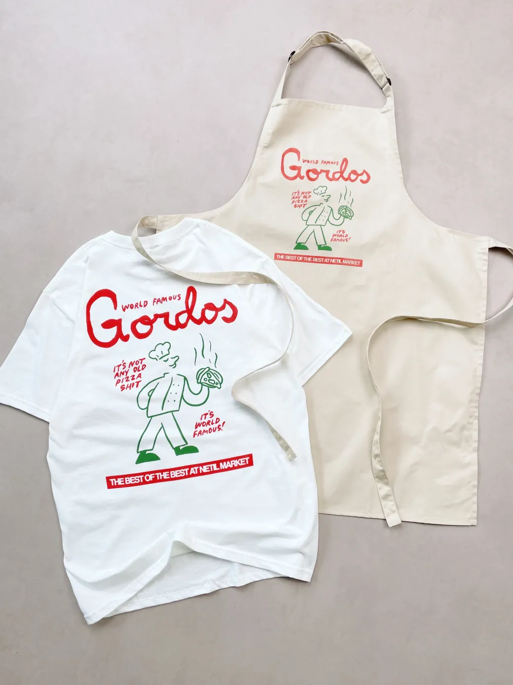 World Famous Gordos x Hephee 'World Famous' Tee - White